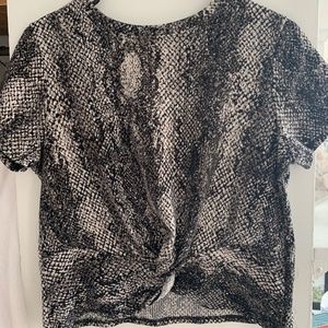 Leopard going out shirt